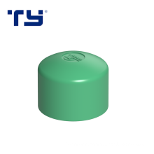 Chinese Plastic Manufacturers Polypropylene PPR Hot Water Pipe Fittings End Cap Plug